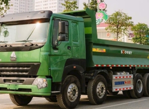XE BEN HOWO 4 CHÂN 380HP THÙNG U ĐÚC – CABIN V7G