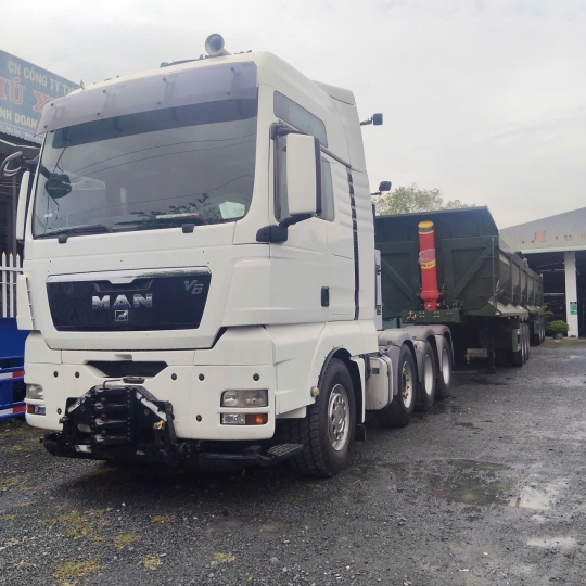 Xe Đầu Kéo MAN TGX Động cơ V8